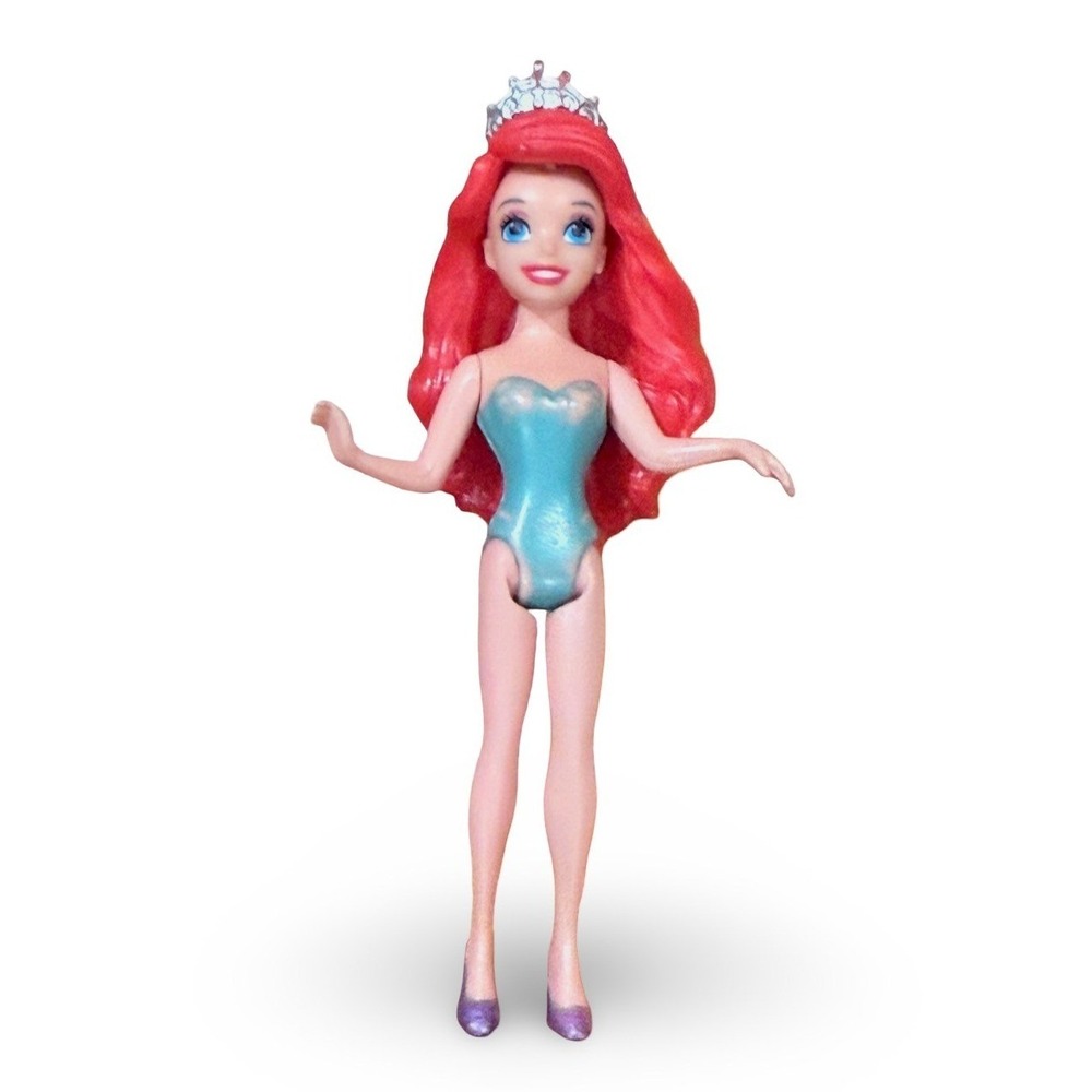 Mattel Disney Princess MagiClip Ariel Little Mermaid Mini Doll 3.75" Figure 2009